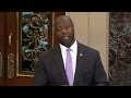 S.C. Sen. Tim Scott gets emotional on Senate floor