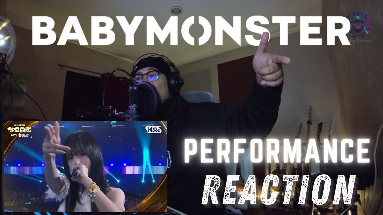 BABYMONSTER - WE GO UP + PSYCHO @SBS GayoDaejeon REACTION