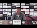 27. kārta: FS Jelgava 1:1 FK Tukums 2000 (Preses konference)