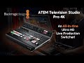 Blackmagic design  atem television studio pro 4k