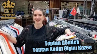 Toptan Gömlek - Toptan Kadın Giyim Kazee