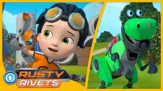 Rusty’s Pet Project / Super Sticky Glue +MORE | Rusty Rivets | Cartoons for Kids