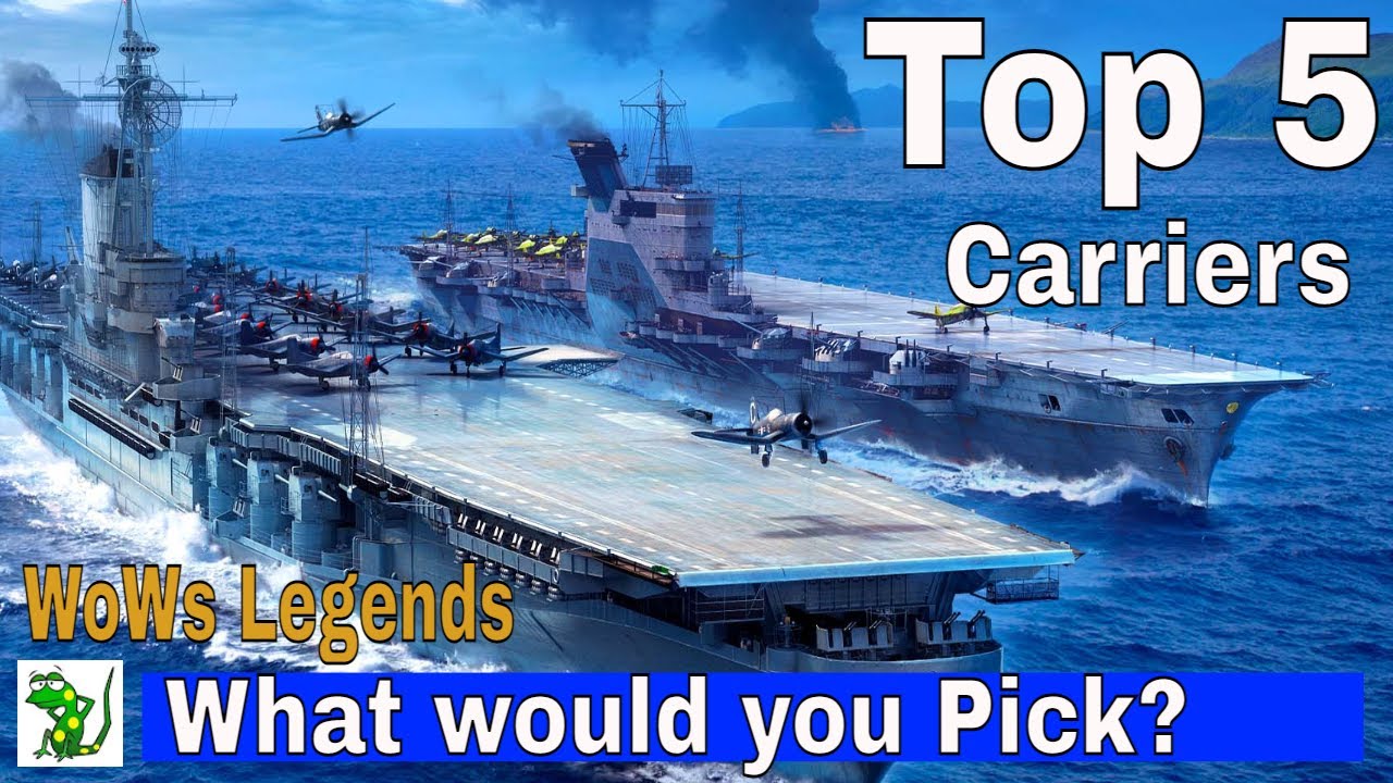 Aircraft Carriers Come To World Of Warships: Legends