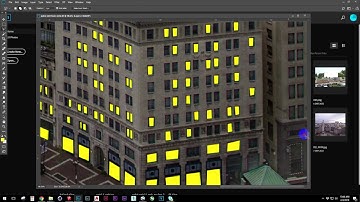 Photoshop Day to Night: Architecture Render