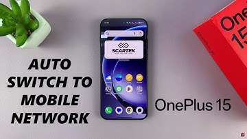 OnePlus 15: How To Enable / Disable Auto Switch To Mobile Network