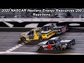 2020 NASCAR Nextera Energy Resources 250 Reactions