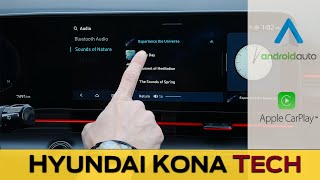 Media Screen in the 2024 Hyundai Kona | Apple CarPlay, Android Auto and More!