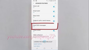 Android Nougat : How to Enable or Disable Attach audio recording on SOS Messages Samsung Galaxy S8