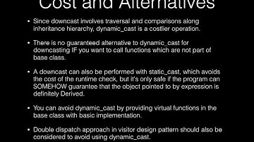 dynamic cast C++