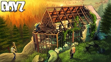 I Turned this MASSIVE ABANDONED CHURCH into My Cozy Hideaway Base - DayZ Movie