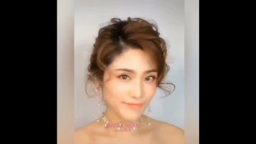 Hướng dẫn bới tóc cho cô dâu tóc ngắn. Hạnh Phạm Hairstylist.