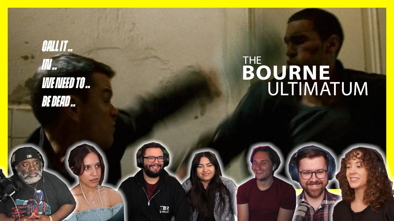 Best " JASON BOURNE & DESH FIGHT " Scene | THE BOURNE ULTIMATUM '07 | Movie Reaction | First Time