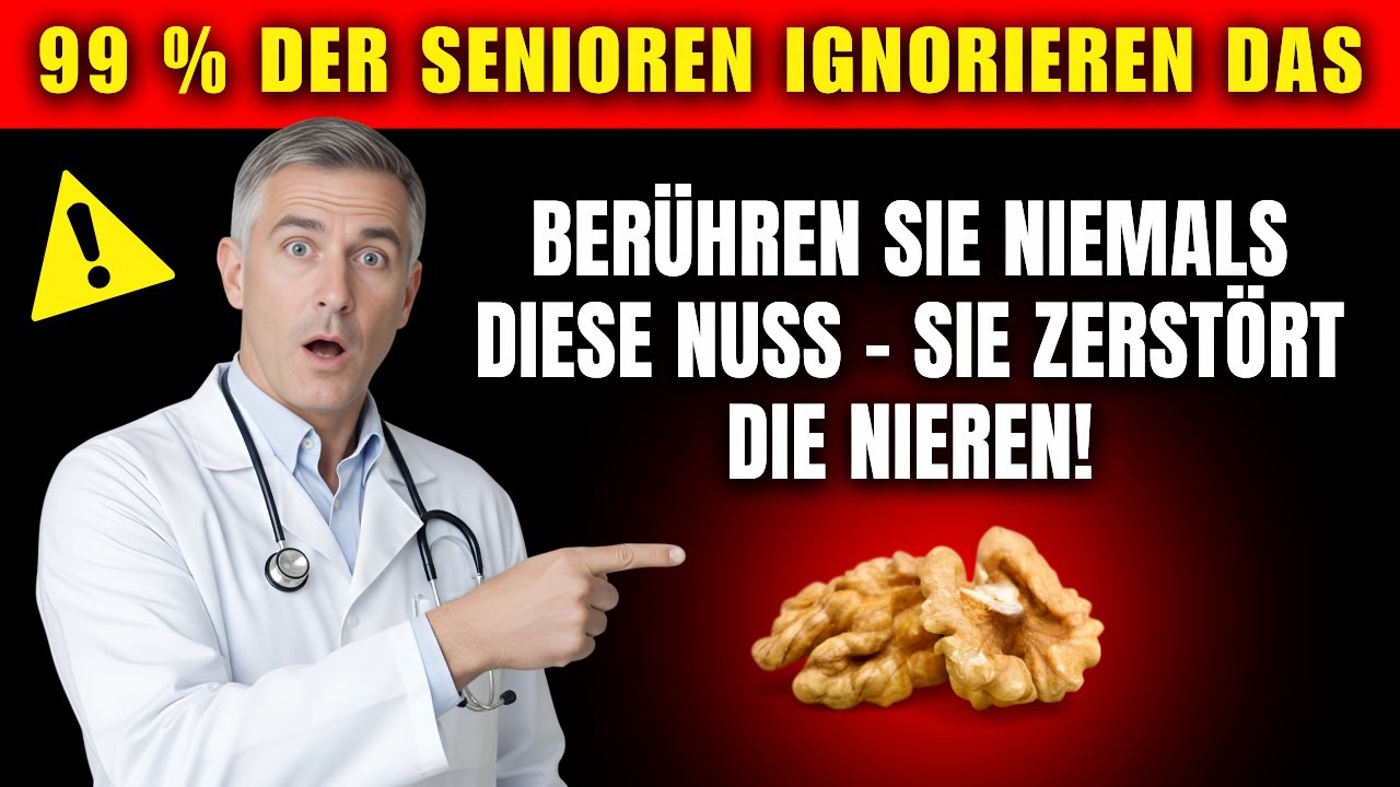 Hoher Kreatininwert? ⚠️ Diese 3 Nüsse meiden – und 3 essen, um Ihre Nieren zu schützen