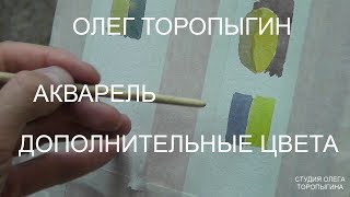 Акварель. Введение. Дополнительные цвета