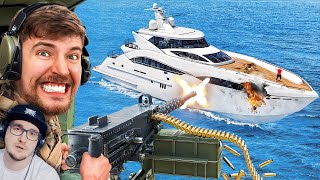 Защитишь Яхту, Оставишь Себе! ► Мр Бист ( Mrbeast ) | Реакция