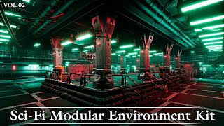 Sci-Fi Modular Environment Kit VOL02