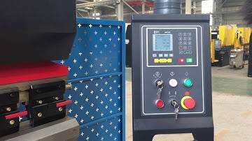 Nanjing BYFO Brand 125T3200 hydraulic press brake sheet metal bending machine with quick clamp