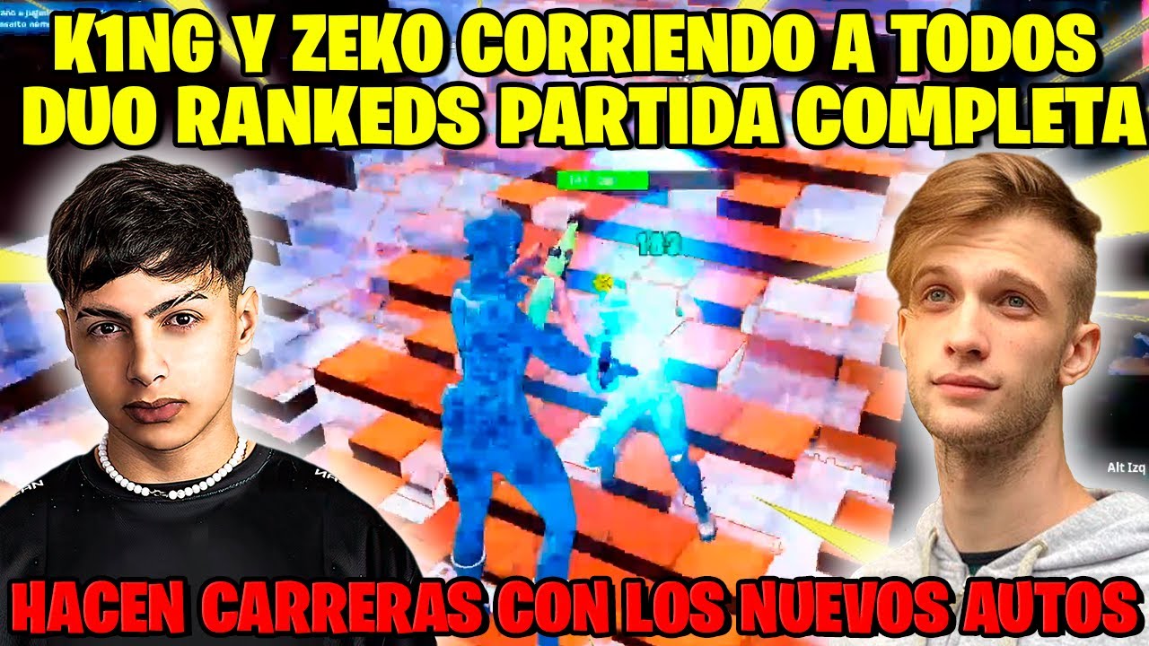Zekko Riot K1NG Y ZEKO CORRIENDO A TODOS EN RANKEDS | HACEN CARRERA CON LOS NUEVOS ...