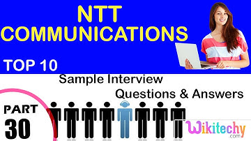 ntt communications important interview questions and answers for freshers