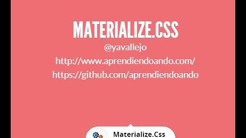 MaterializeCSS - Clase 20 - Javascript - Waves