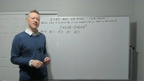 2022 AMC 10 B, Problems 1 thru 5: Rapid Fire