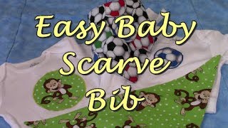 DIY Baby Bandana Bibs Tutorial | The Sewing Room Channel