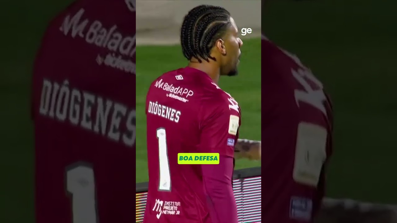BELA DEFESA!! | #shorts | ge.globo