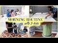 MORNING ROUTINE + BIBLE/QUIET TIME | MOM/MUM WITH THREE KIDS | SCHOOL RUN + A TODDLER