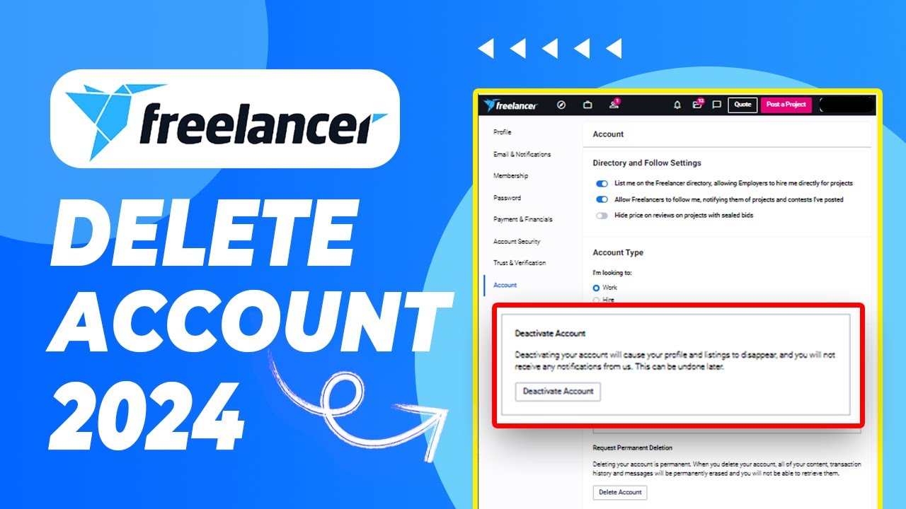 How To Close/ Delete Freelancer Account Permanently 2019