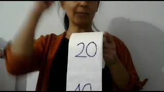 1.Sınıf 20Den Geriye Sayma Etkinliği..