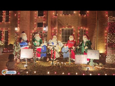 Vidéo: Texas Holiday Light Displays en tournée en décembre