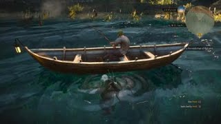 The Witcher 3: Wild Hunt boat glitch