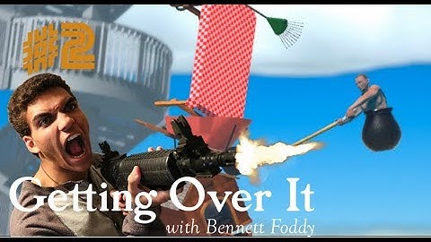 RAGE QUIT!!!| Getting Over It with Bennett Foddy- Part 2