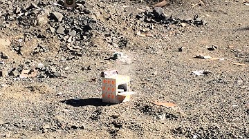 Exploding target + dryer = awesome