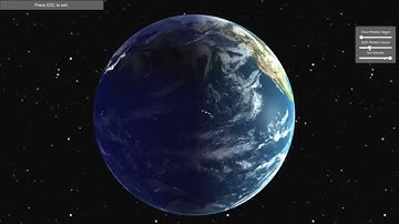 Unity earth shader(legacy) demo