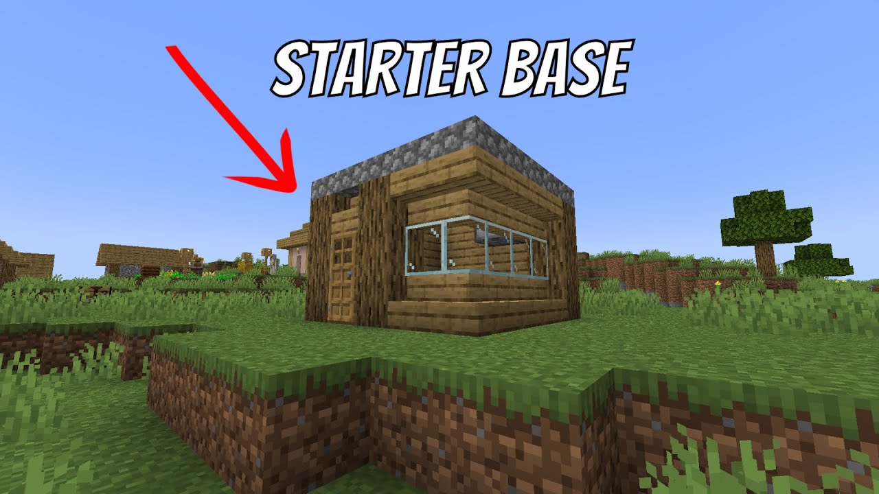 I BUILT MY STARTER BASE IN MINECRAFT #2 |മലയാളം - YouTube