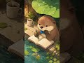 Quiet Healing Nights ☔🎷 Relaxing Rainy Lofi Jazz for Calm Moments #otter #rain #jazzhop #lofijazz