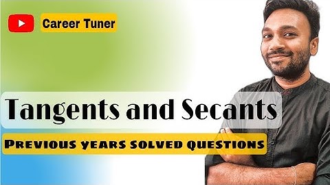 POLYCET Entrance Exam | Tangents and secants Previous years Solved questions | Crack Polycet#polycet