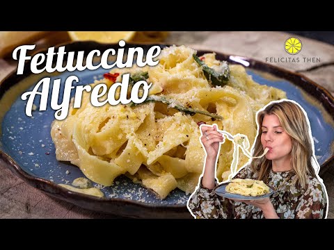 Fettuccine Alfredo | Pasta-Klassiker | so einfach und lecker | Felicitas Then