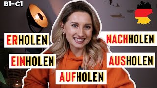8 Verben mit HOLEN 🇩🇪 Erweitere deinen Wortschatz (+gratis PDF📚) - Learn German Fast