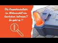 Wohnmobiltoilette kassette von gerchen befreien