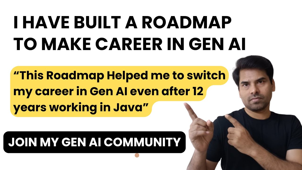 From Java to GenAI in 6 Months: My Step-by-Step Roadmap - YouTube