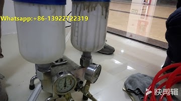 QY 999D two component 220 Volt single phase High pressure Waterproof injection pump machine