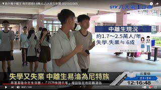 ▼高中職中離生 每年超過1.5萬人 八大民生新聞 2021022305