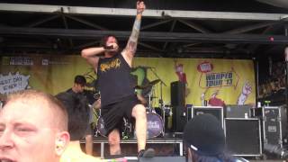 The Black Dahlia Murder - Goat of Departure LIVE @ Warped Tour Camden 7.12.13