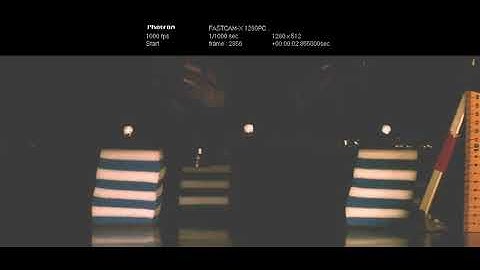 Foam Block Stability Test: High-Speed Video