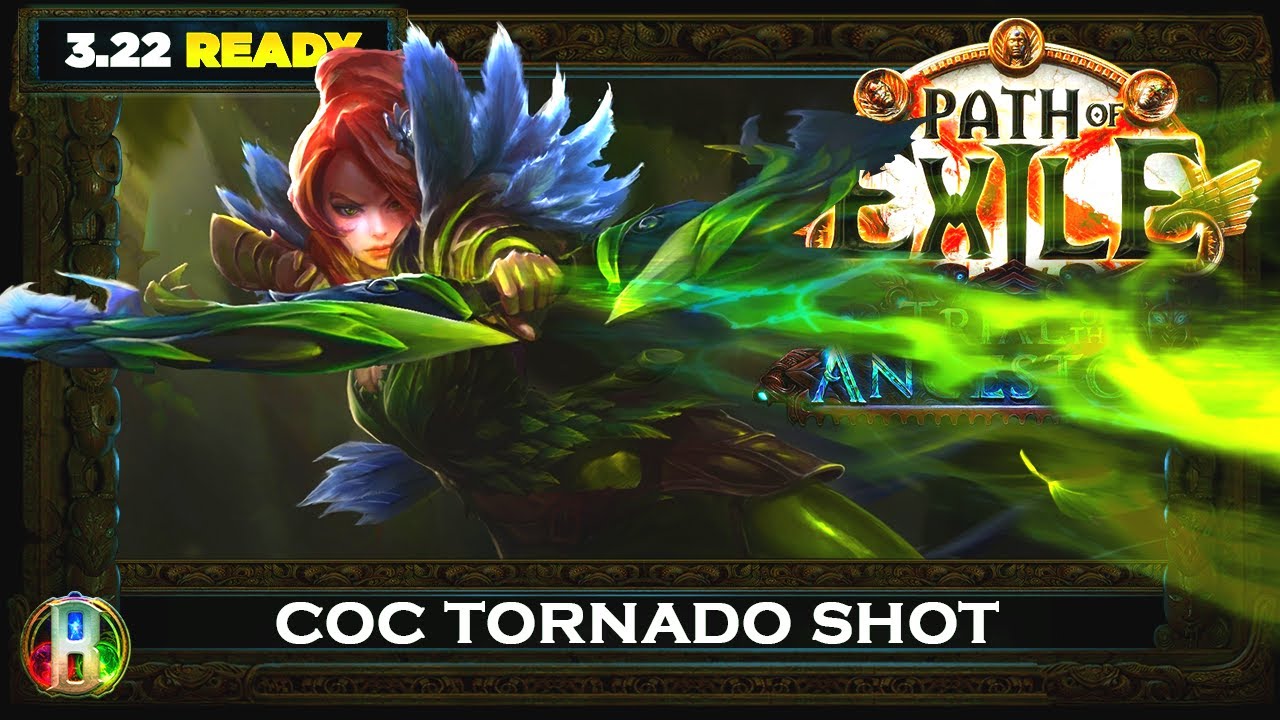 [PoE 3.22] COC TORNADO SHOT ICE SPEAR - PATH OF EXILE - TRIAL OF THE ANCESTORS POE BUILDS REVIEW