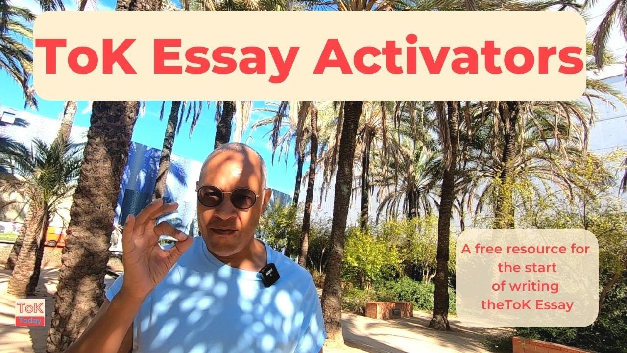 ToK Essay Activators - free resource - YouTube