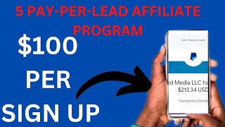 Pay per lead   affiliate program in 2023