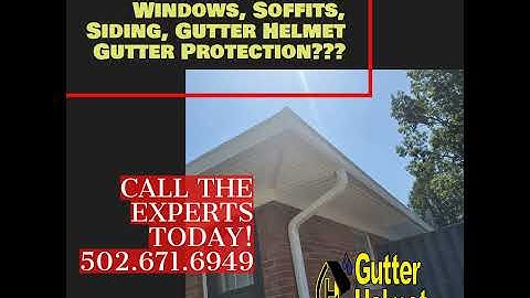 Gutter Helmet by Classic: Your gutter guard / leaf guard / leaf filter / gutter protection Experts!